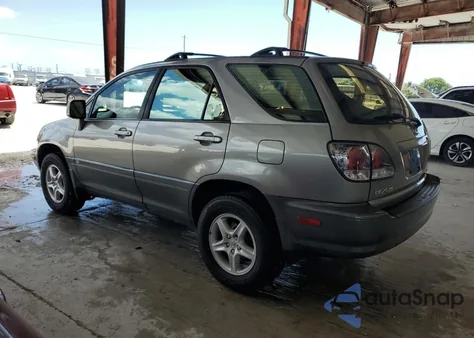 2002 Lexus Rx 300 from USA, damaged, VIN JTJGF10U220124003